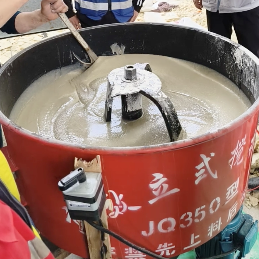 新泰汽轮机余热压缩机导热油设备底座耐高温环氧树脂灌浆料